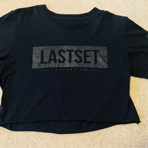 Lastset Co. black crop top